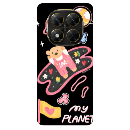 Xiaomi Poco X7 My planet Transparent Silicone TPU Θήκη