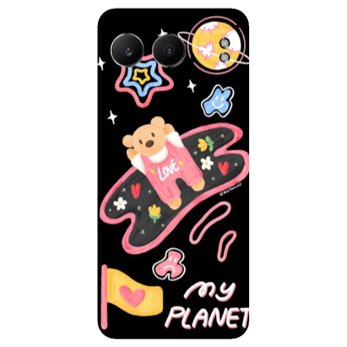 Oneplus Nord 4 My planet Transparent Silicone TPU Θήκη