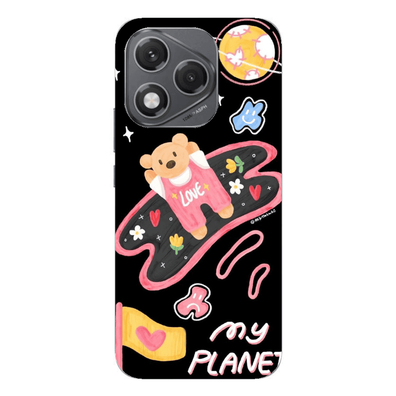 Honor 400 Lite My planet Transparent Silicone TPU Θήκη