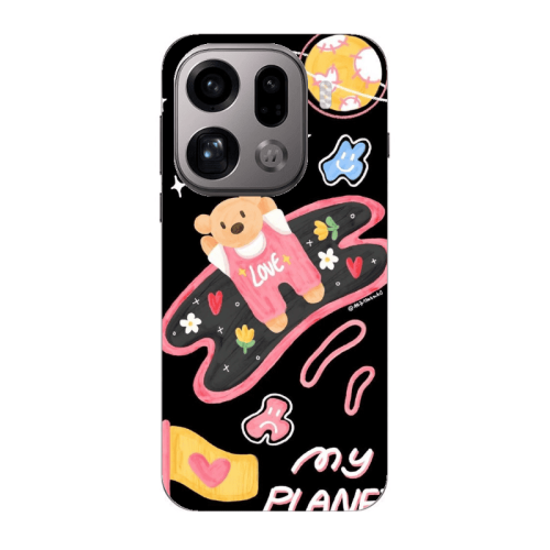 Oppo Find X9 Pro My planet Transparent Silicone TPU Θήκη