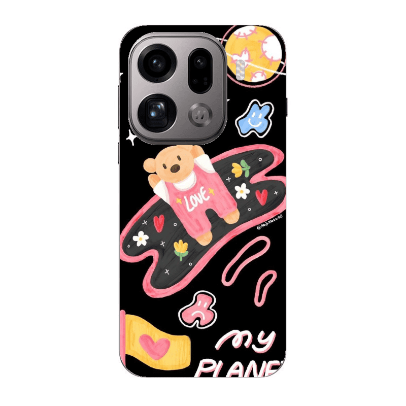 Oppo Find X9 Pro My planet Transparent Silicone TPU Θήκη