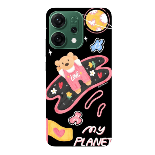 Oppo RENO 14 My planet Transparent Silicone TPU Θήκη