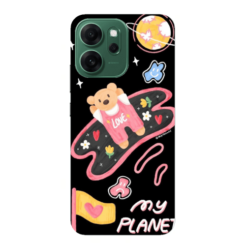 Oppo 14 F My planet Transparent Silicone TPU Θήκη
