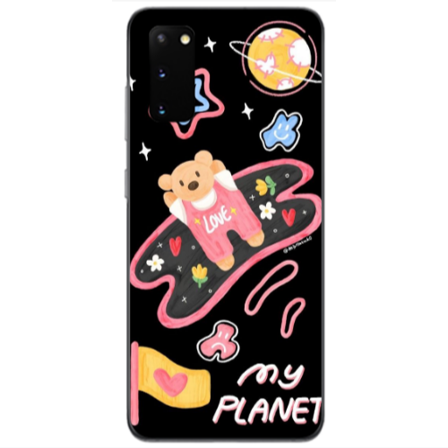 Samsung S20 My planet Transparent Silicone TPU Θήκη