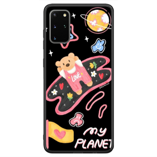 Samsung S20 FE My planet Black Glossy Θήκη
