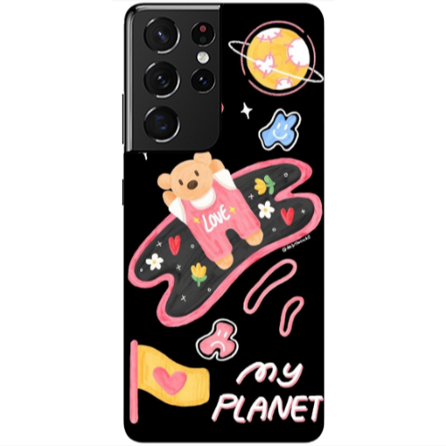 Samsung S21 Ultra My planet Transparent Silicone TPU Θήκη