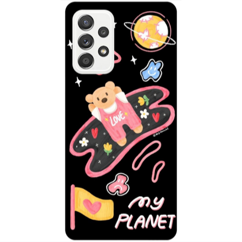 Samsung A53 My planet Transparent Silicone TPU Θήκη