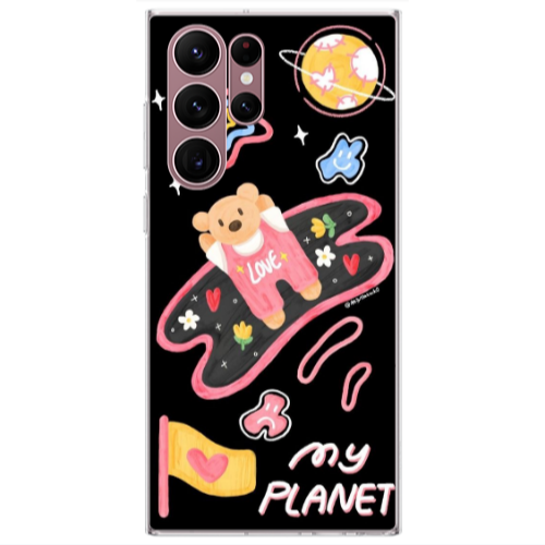 Samsung S22 Ultra My planet Transparent Silicone TPU Θήκη