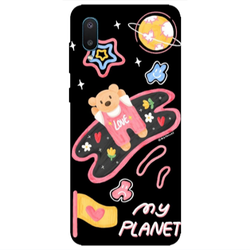 Samsung A02 My planet Transparent Silicone TPU Θήκη