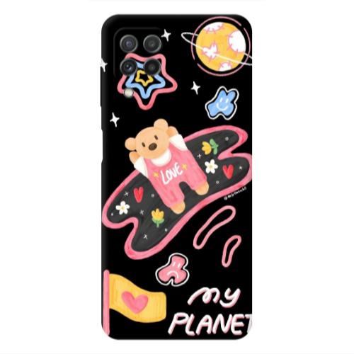 Samsung A22 4G My planet Transparent Silicone TPU Θήκη