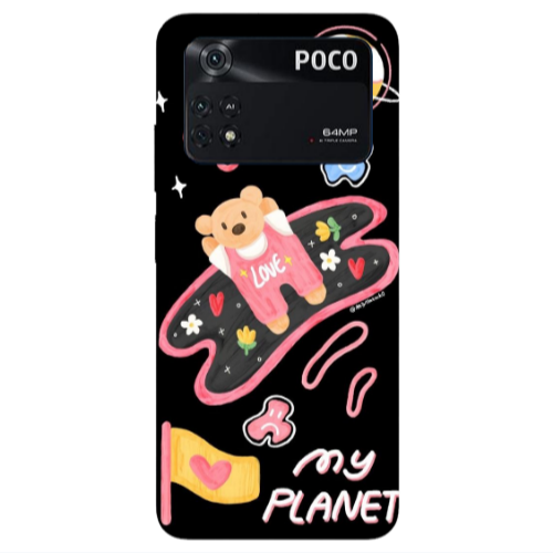 Xiaomi Poco M4 Pro 4G My planet Transparent Silicone TPU Θήκη
