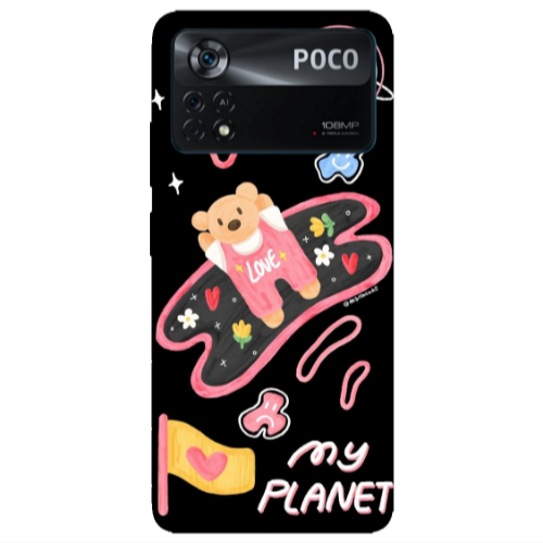 Xiaomi Poco X4 Pro My planet Transparent Silicone TPU Θήκη