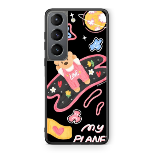 Samsung S21 PLUS My planet Black Glossy Θήκη