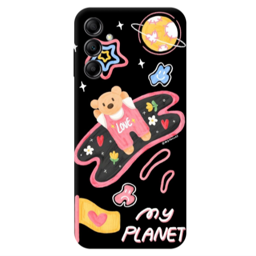 Samsung A24 My planet Transparent Silicone TPU Θήκη