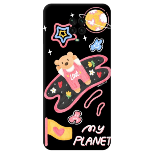 Xiaomi Redmi Note 9S My planet Transparent Silicone TPU Θήκη