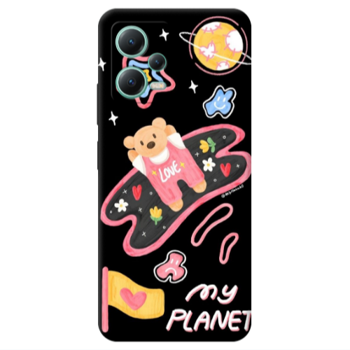 Xiaomi Redmi Note 12 Pro 5G My planet Transparent Silicone TPU Θήκη