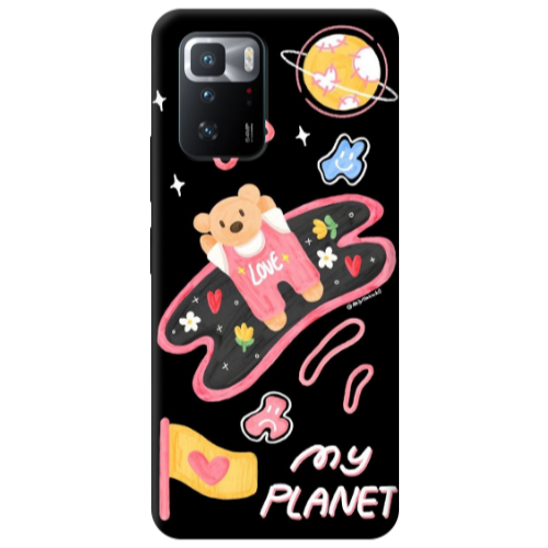 Xiaomi Poco X3 GT My planet Transparent Silicone TPU Θήκη