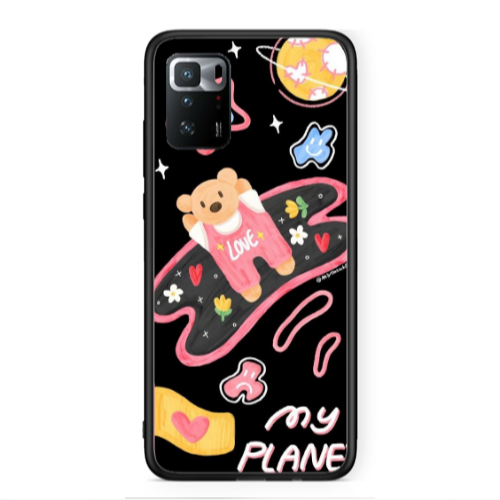 Xiaomi Poco X3 GT My planet Black Glossy Θήκη