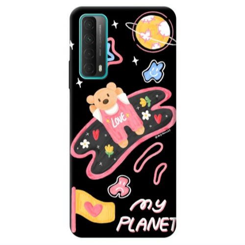 Huawei P Smart 2021 My planet Transparent Silicone TPU Θήκη