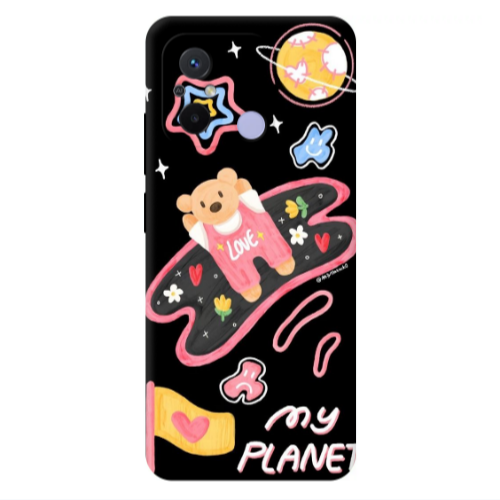 Xiaomi Redmi 12C My planet Transparent Silicone TPU Θήκη