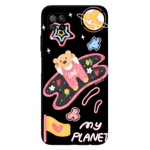 Huawei P40 Lite My planet Transparent Silicone TPU Θήκη