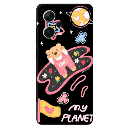 Xiaomi Redmi Note 12 5G My planet Transparent Silicone TPU Θήκη