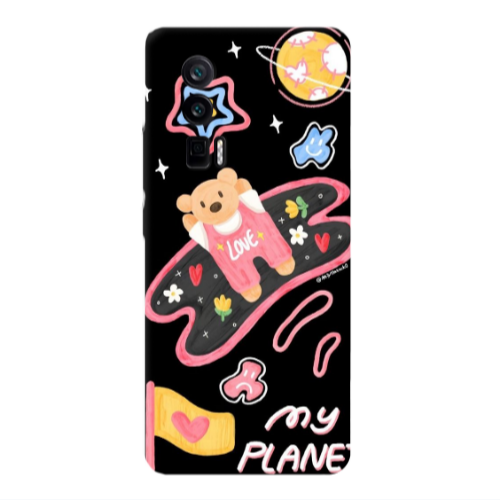 Xiaomi Poco F5 Pro My planet Transparent Silicone TPU Θήκη