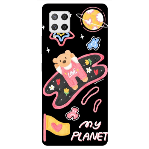 Samsung A42 5G My planet Transparent Silicone TPU Θήκη