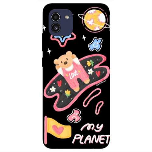 Samsung A03 My planet Transparent Silicone TPU Θήκη