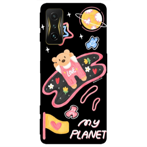 Xiaomi Poco F4 Gt My planet Transparent Silicone TPU Θήκη