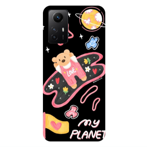 Xiaomi Redmi Note 12s My planet Transparent Silicone TPU Θήκη
