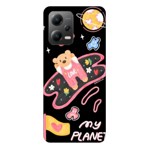 Xiaomi Poco X5 My planet Transparent Silicone TPU Θήκη