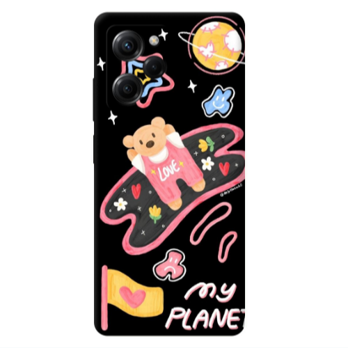 Xiaomi Poco X5 Pro My planet Transparent Silicone TPU Θήκη