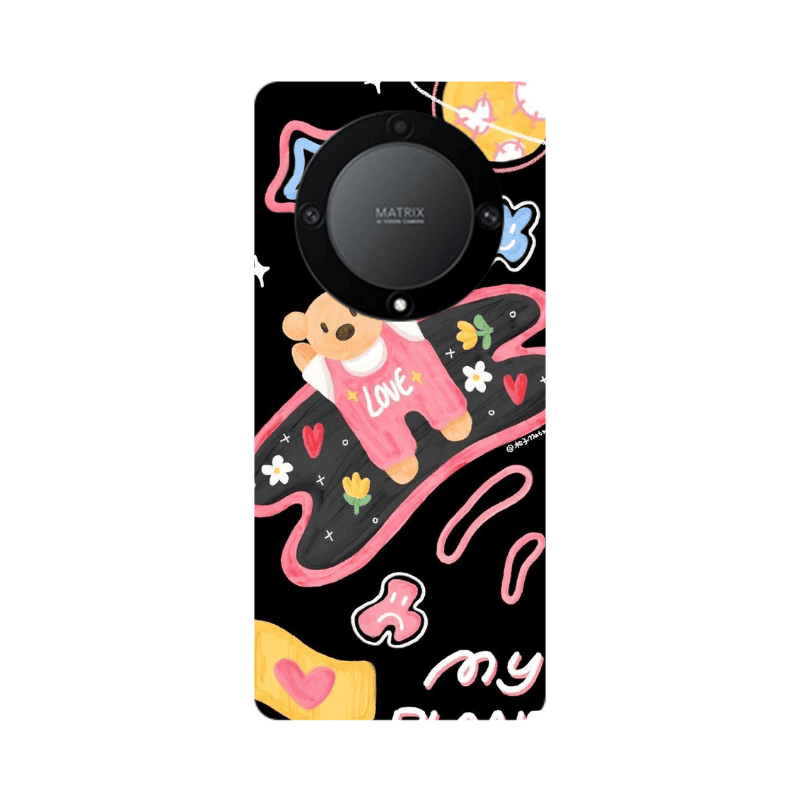 Honor Magic5 Lite 5G My planet Transparent Silicone TPU Θήκη