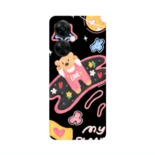 Oneplus Nord CE 3 Lite 5G My planet Transparent Silicone TPU Θήκη