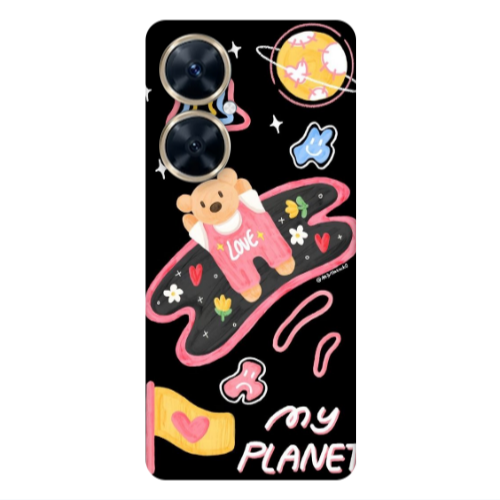 Huawei Nova 11i My planet Transparent Silicone TPU Θήκη