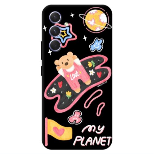 Samsung A35 My planet Transparent Silicone TPU Θήκη