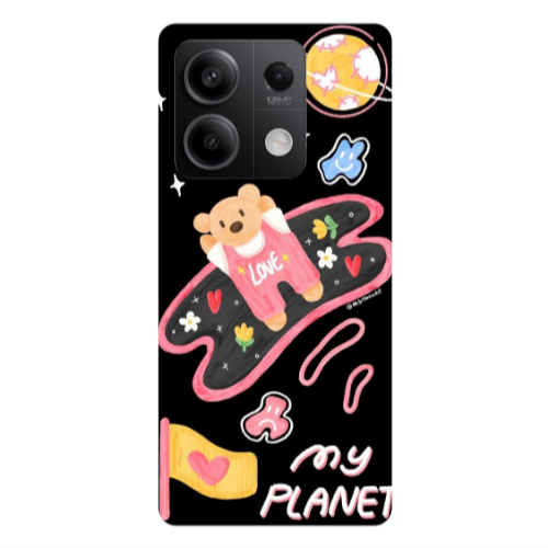 Xiaomi Redmi Note 13Pro 5G My planet Transparent Silicone TPU Θήκη