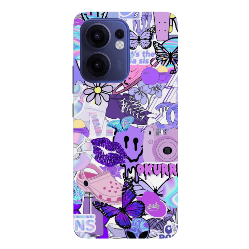 Oppo Reno 13 F Okurrr Transparent Silicone TPU Θήκη