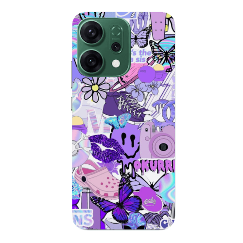 Oppo RENO 14 Okurrr Transparent Silicone TPU Θήκη