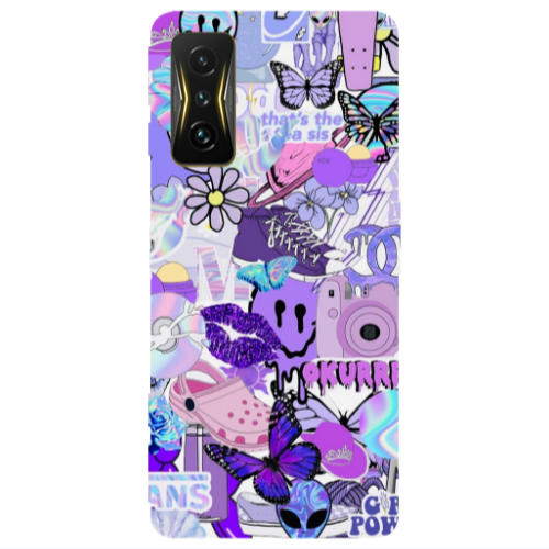 Xiaomi Poco F4 Gt Okurrr Transparent Silicone TPU Θήκη