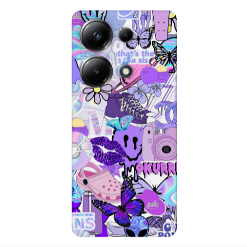 Xiaomi Poco M6 Pro 4G Okurrr Transparent Silicone TPU Θήκη