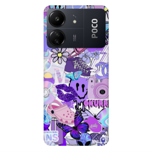 Xiaomi Poco C65 Okurrr Transparent Silicone TPU Θήκη