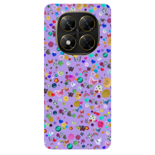 Xiaomi Poco X7 Stars and Rainbow Transparent Silicone TPU Θήκη
