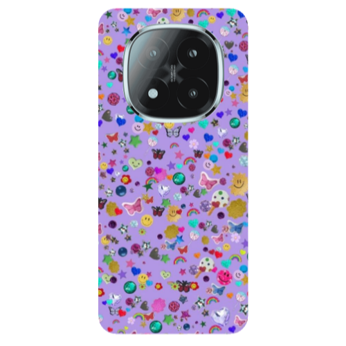 Xiaomi Redmi Note 14 Pro + 5g Stars and Rainbow Transparent Silicone TPU Θήκη