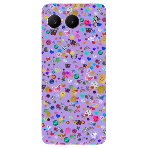 Oneplus Nord 4 Stars and Rainbow Transparent Silicone TPU Θήκη