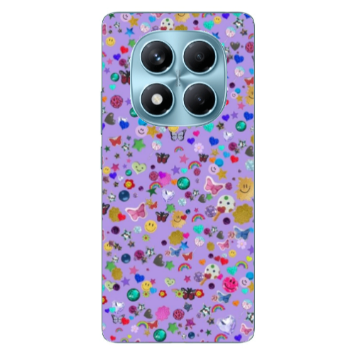 Xiaomi Redmi Note 14 Pro Stars and Rainbow Transparent Silicone TPU Θήκη