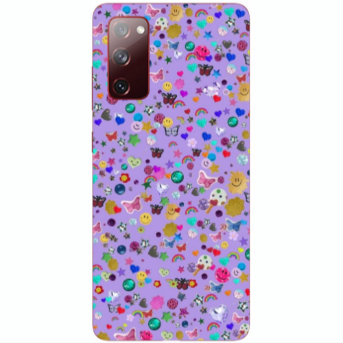 Samsung S20 FE Stars and Rainbow Transparent Silicone TPU Θήκη