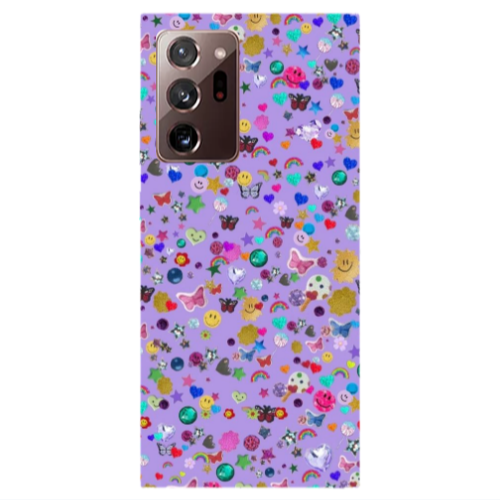 Samsung Note 20 Ultra Stars and Rainbow Transparent Silicone TPU Θήκη