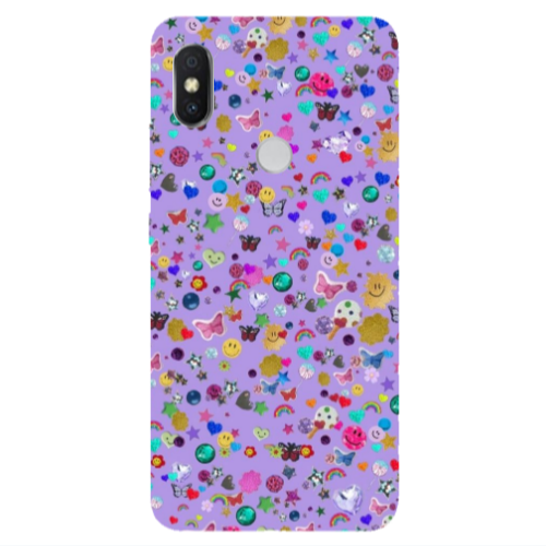 Xiaomi Redmi S2 Stars and Rainbow Transparent Silicone TPU Θήκη